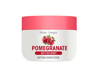 Pomegranate Sugar Scrub